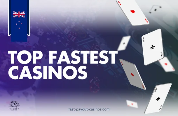 poker cards, website logo, australian flag on casino background